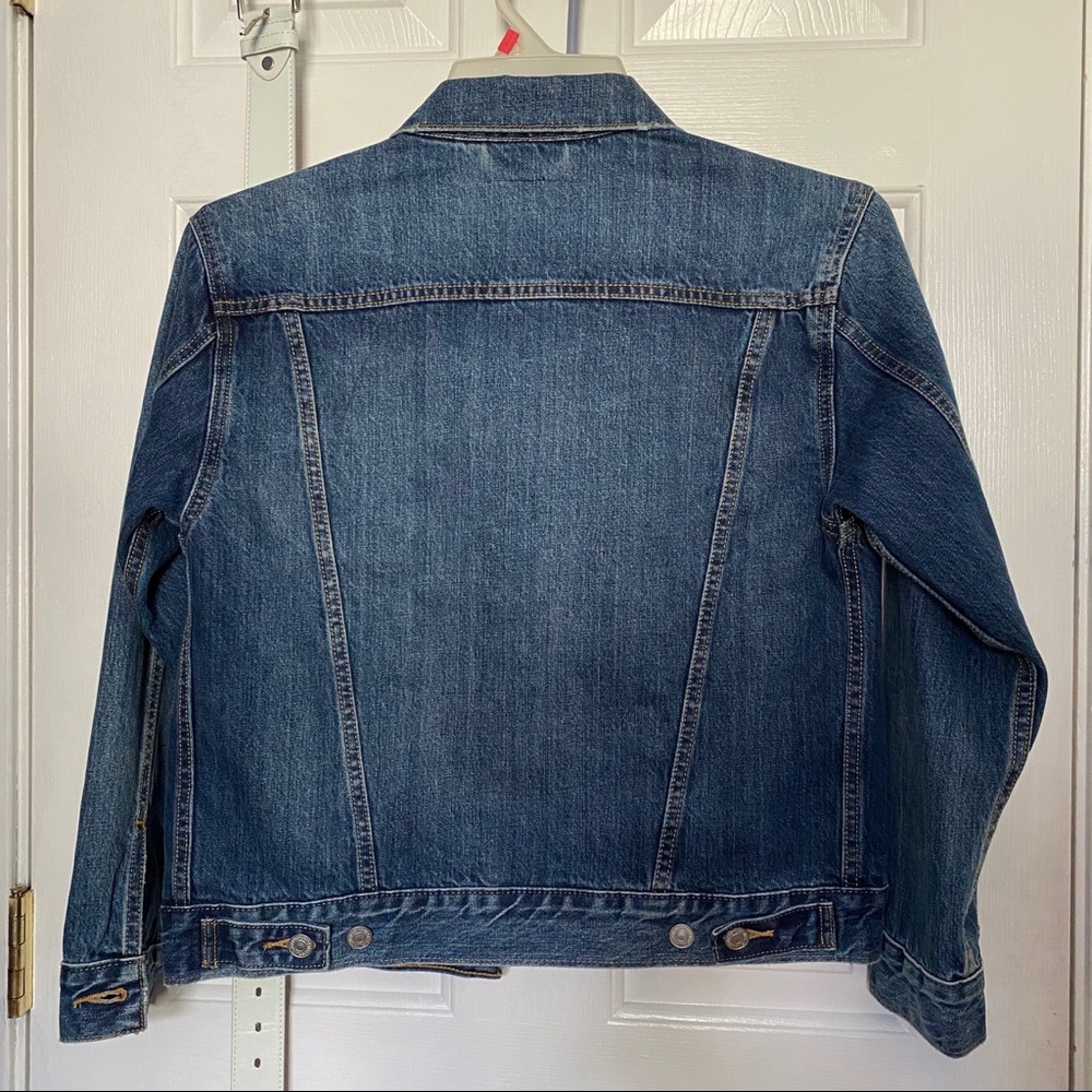 Levi’s Ex-Boyfriend Denim Trucker Jacket - Picture 4 of 4